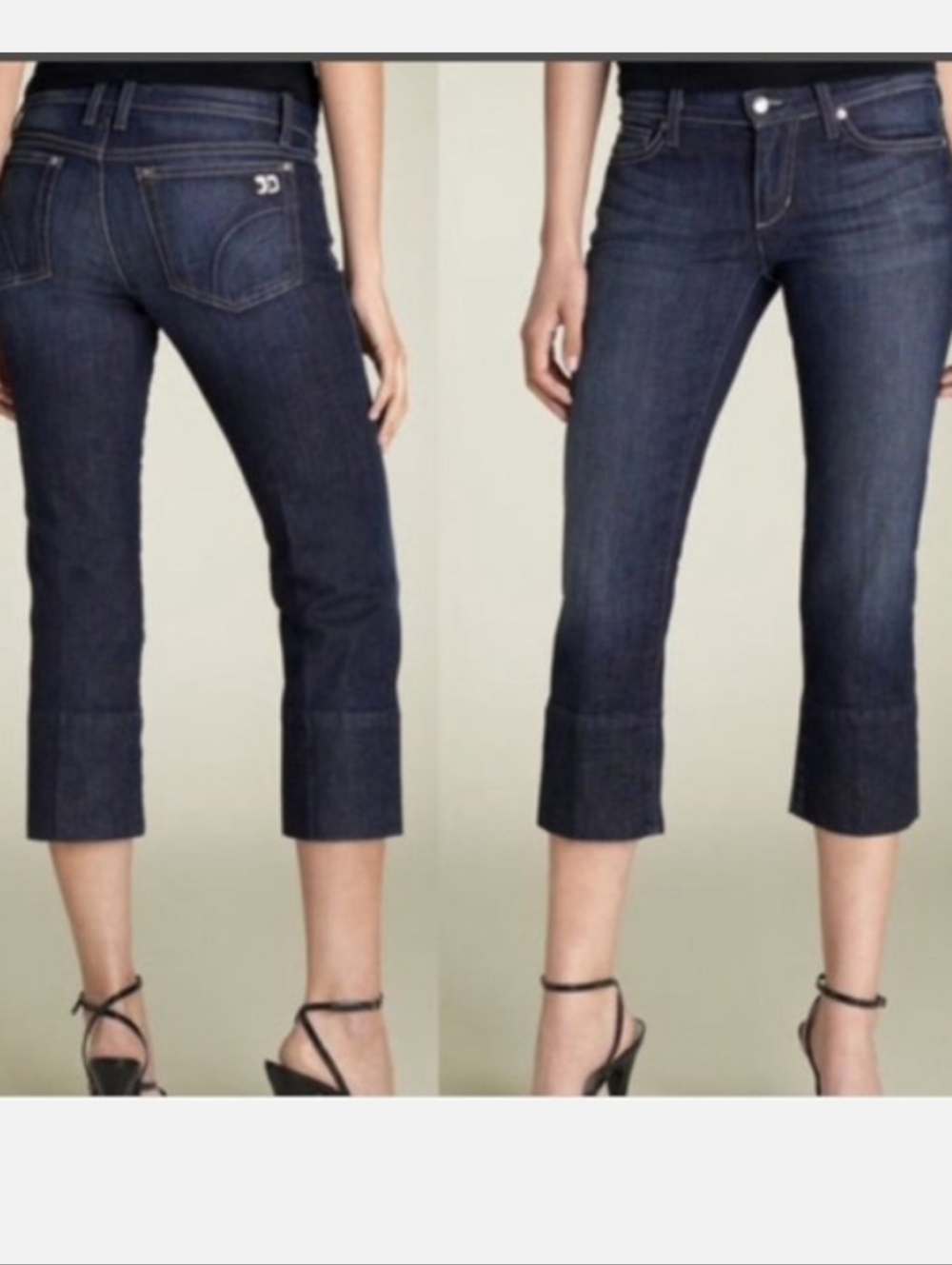 Y2K NWOT, Blue Joe's Jeans Capris, Size 27